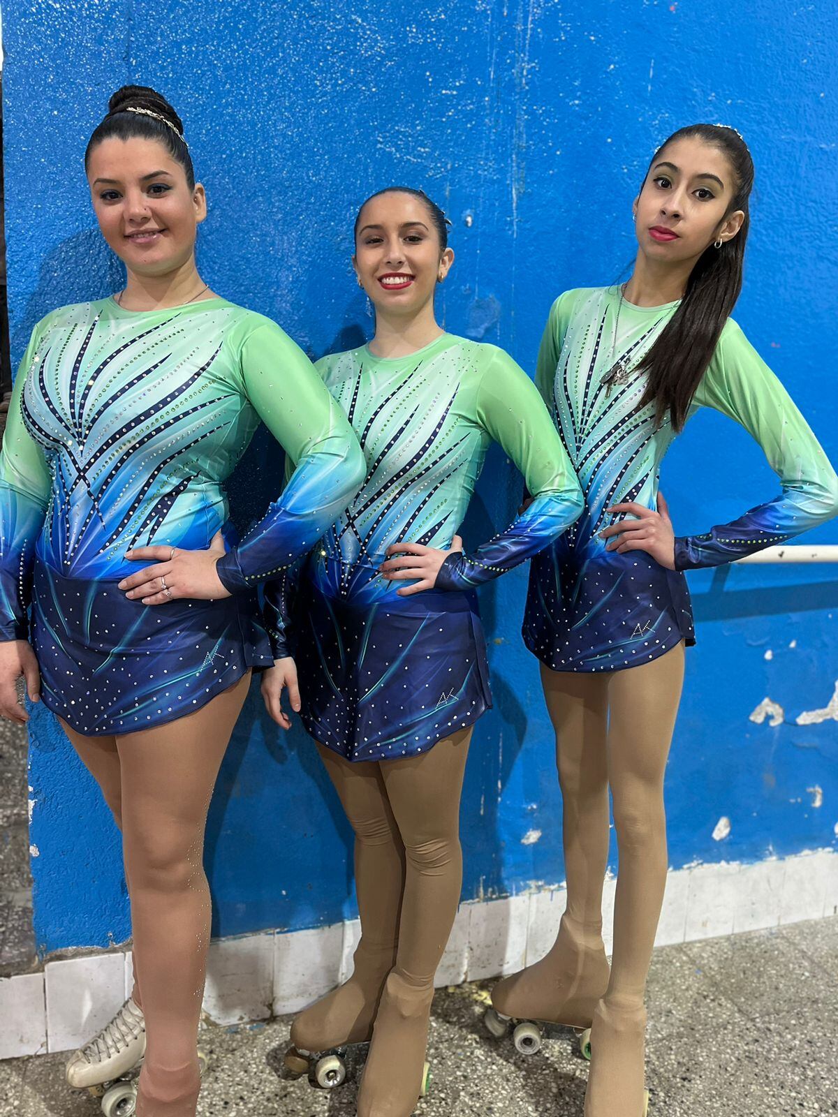 Patinadoras del Sportivo 24 de Septiembre participan en Santa Fe