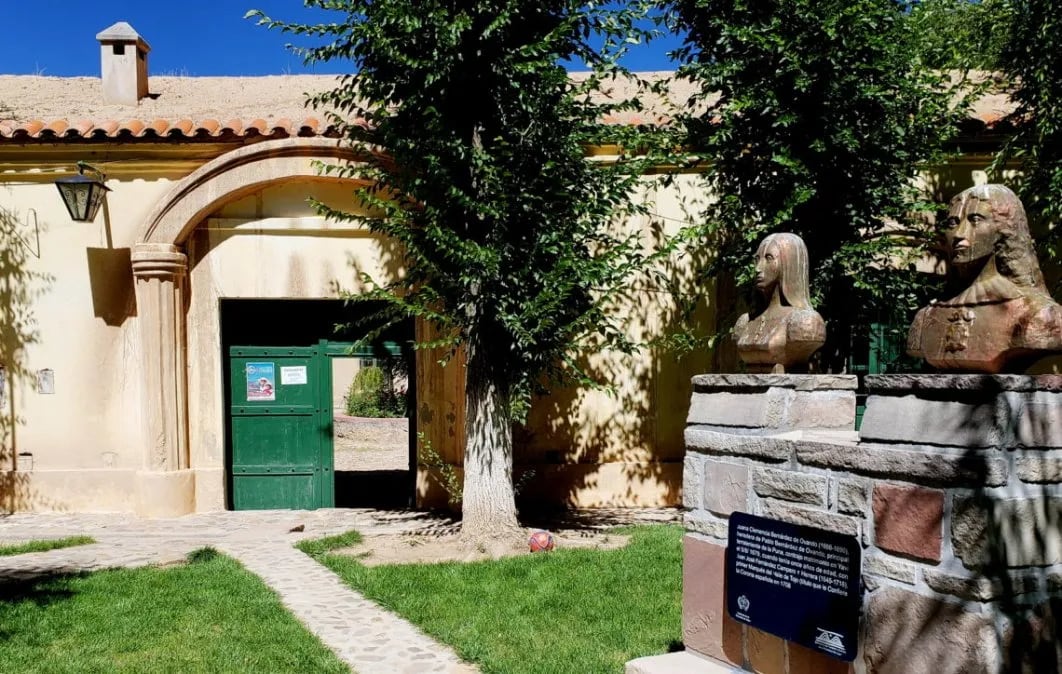 Portal de acceso al Museo Histórico Provincial "Casa Hacienda de Yavi del Marquesado de Tojo".