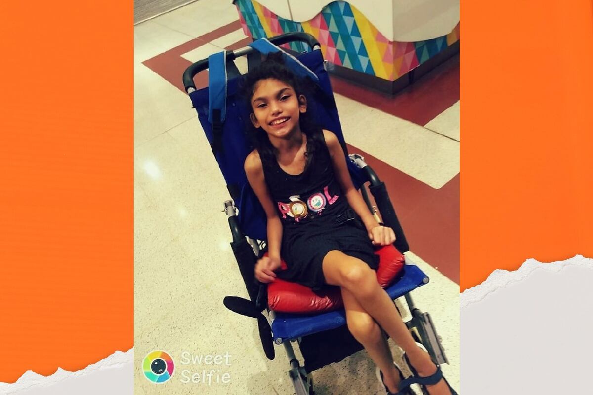 Dulce necesita poder caminar y precisa ayuda para su operación