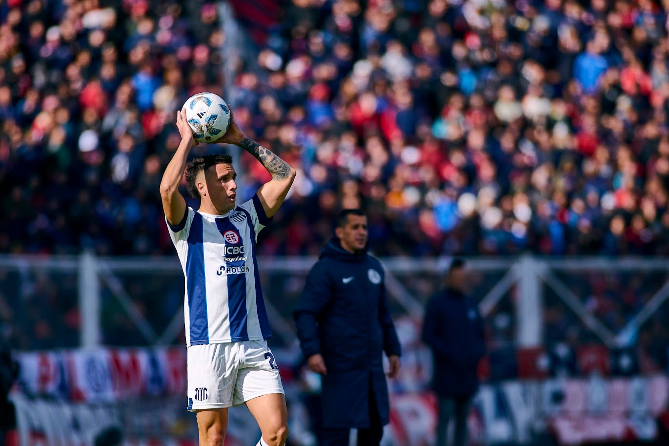 Talleres visitó a San Lorenzo por la Liga Profesional. (Prensa Talleres)