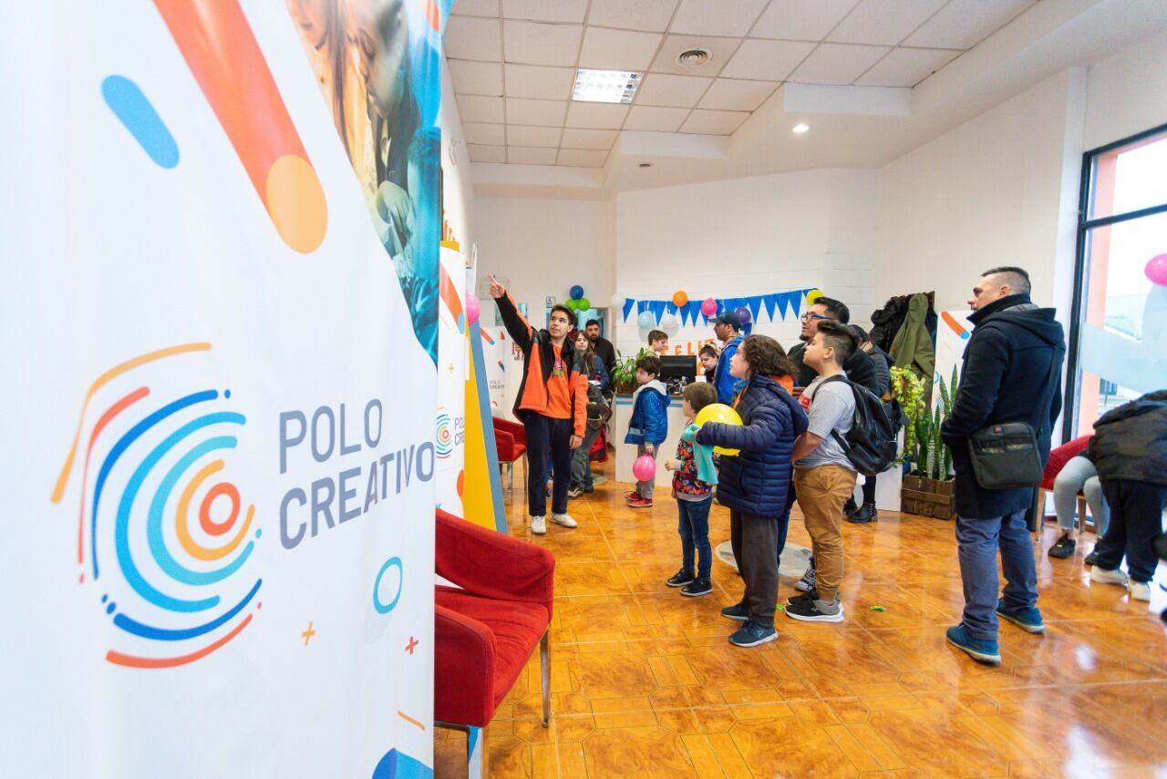 Aniversario del Polo Creativo, en la que todo el público disfrutó de las propuestas tecnológicas