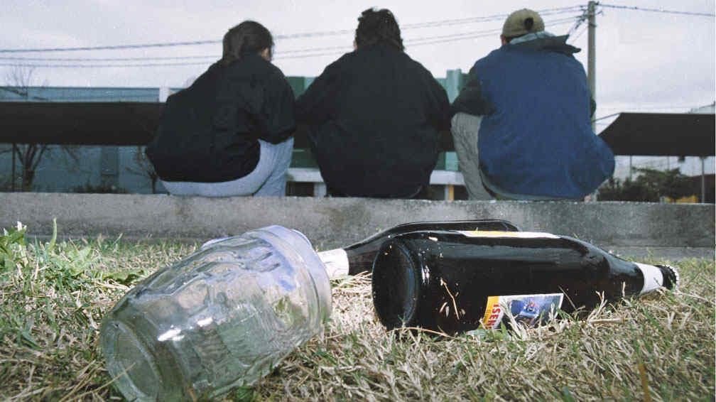 Consumo de alcohol en jóvenes.