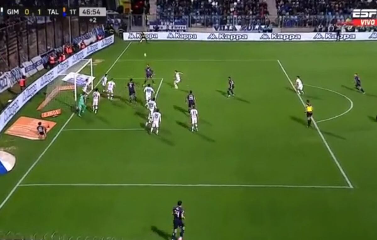 Video: La increíble jugada que pudo haber sido el segundo gol de Talleres ante Gimnasia