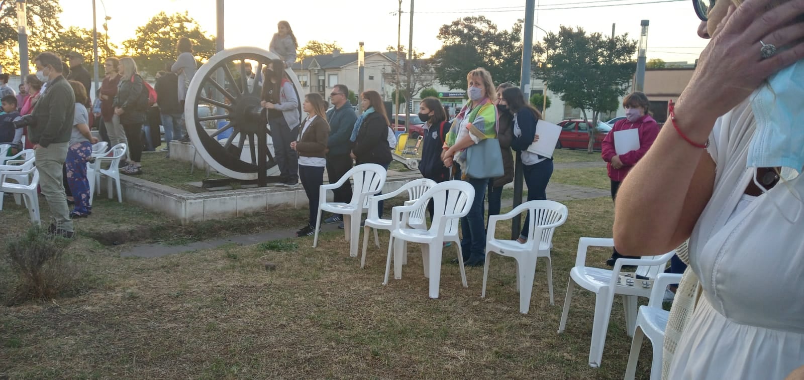 "Y un día volvimos a encontrarnos": emotiva celebración en el Día de la Enfermería