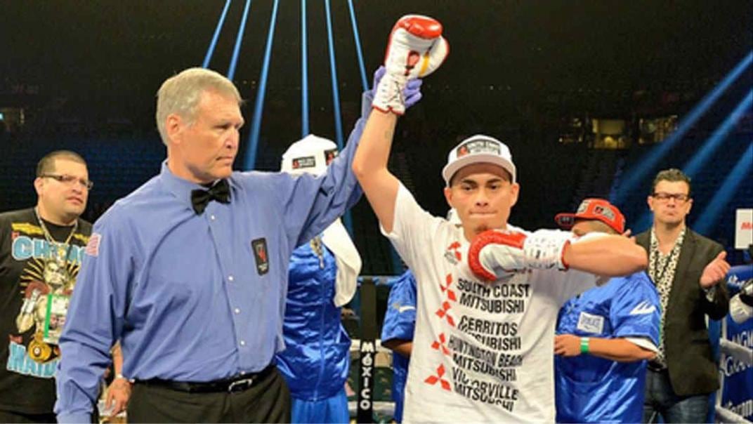 El menor de los Maidana volvió a brillar en Estados Unidos (Foto: Mayweather Promotions).