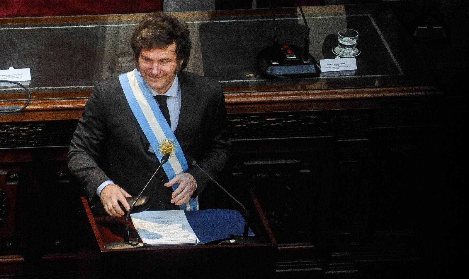 Discurso de Javier Milei ante el Congreso. (Federico López Claro)