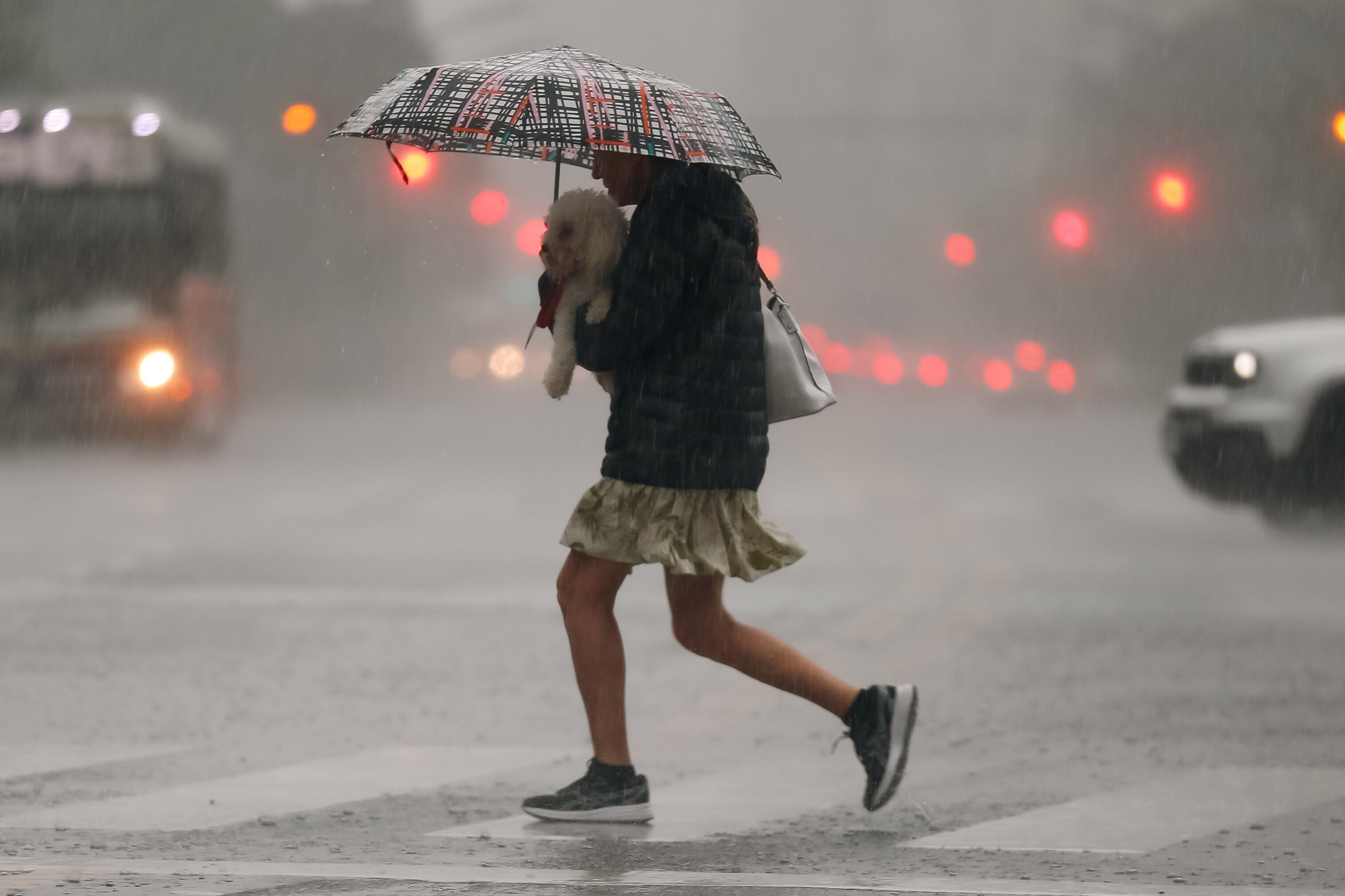 Lluvias intensas.