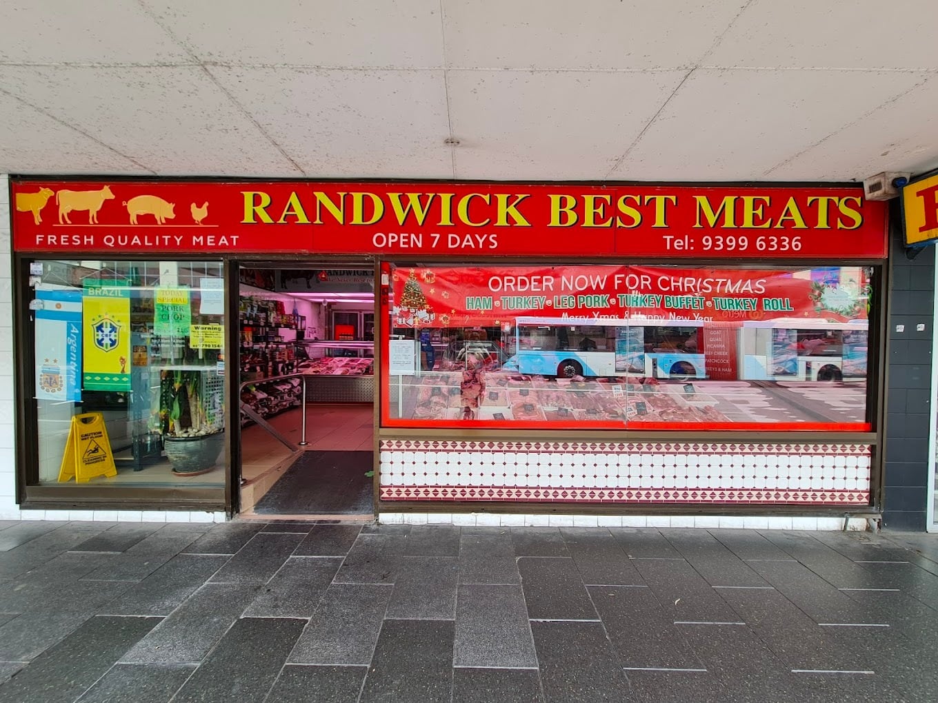 La carnicería en Sidney.