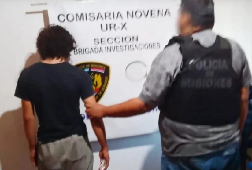 Delincuente con frondoso prontuario delictivo fue detenido en Posadas.