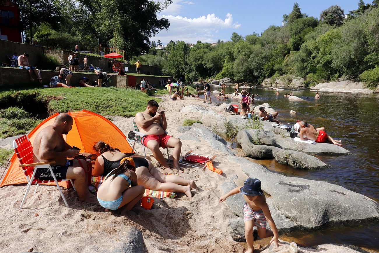 Turismo río fantasio Carlos Paz. (La Voz)