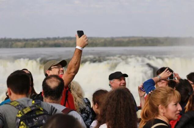 Cifra récord de ingreso a Cataratas en Semana Santa.