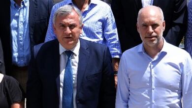 Gerardo Morales y Horacio Rodríguez Larreta.