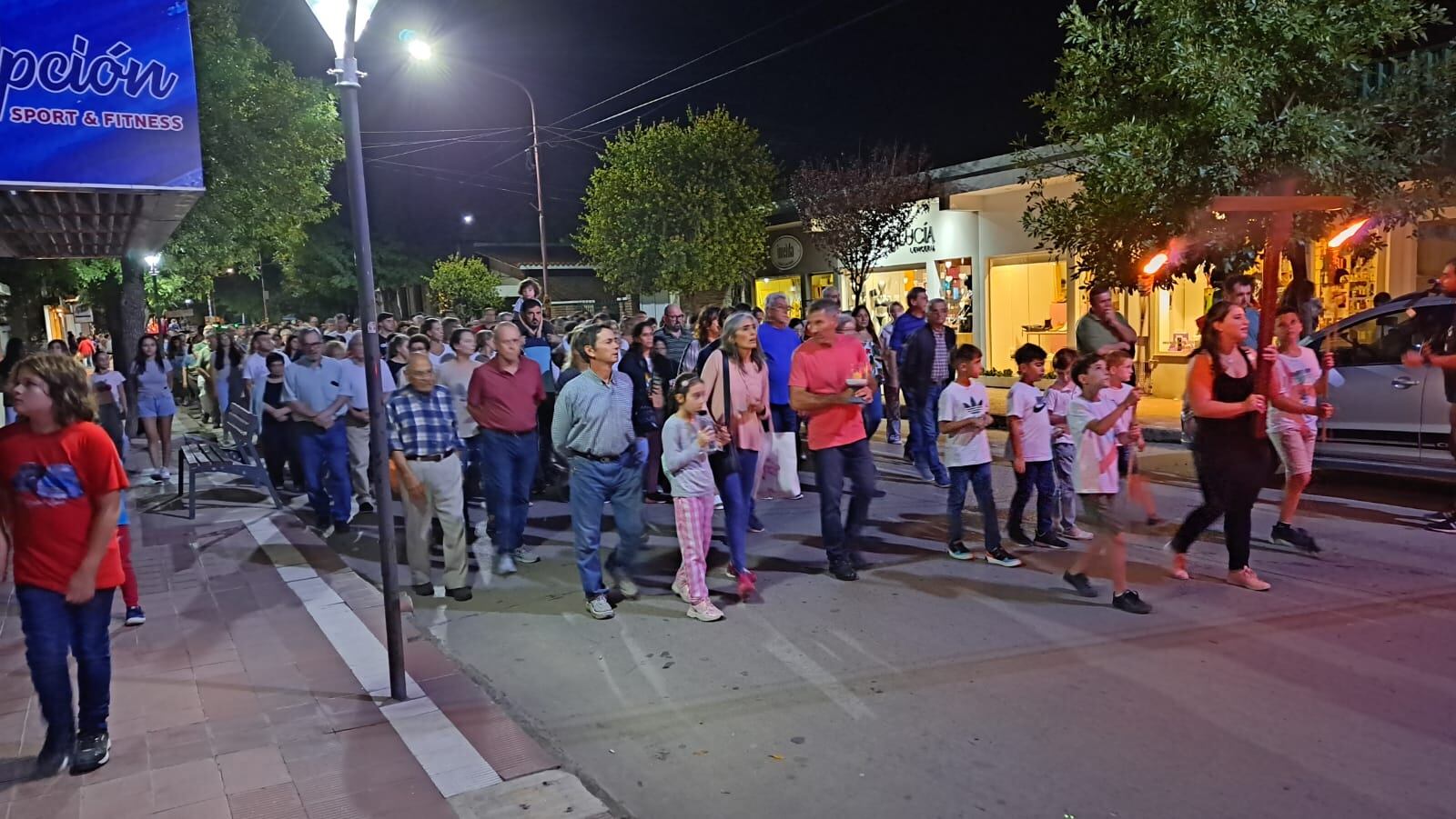 Vía Crucis en Arroyito