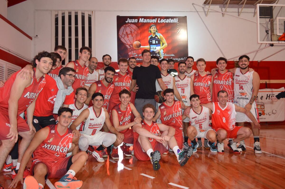 En la reinauguración del Mario J. Pérez Huracán homenajeó a Juan Manuel Locatelli