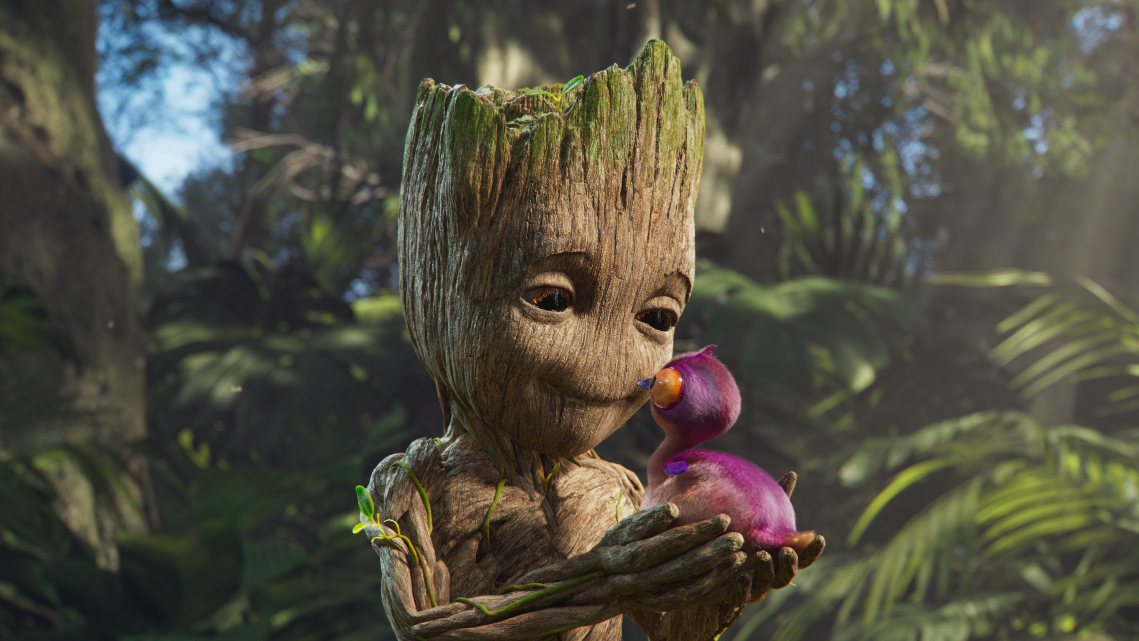 Groot (Voiced by Vin Diesel) in Marvel Studios' I AM GROOT, Season 2, exclusively on Disney+. Photo courtesy of Marvel Studios. © 2023 MARVEL.