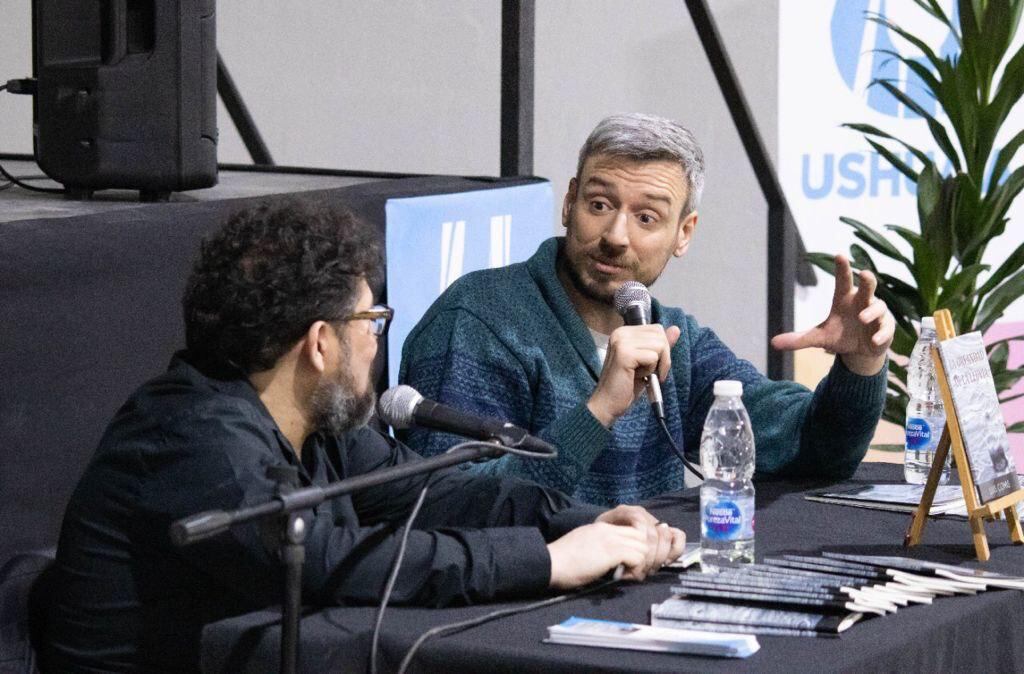 Luis Comis agradeció al Ministerio de Cultura de la Nación y a todas las personas que participaron del libro.