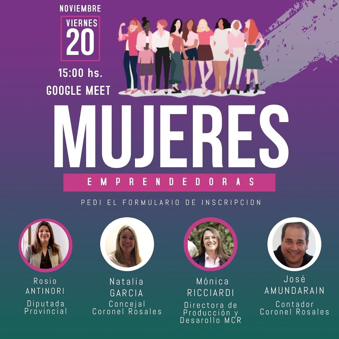 Charla para mujeres emprendedoras en Punta Alta