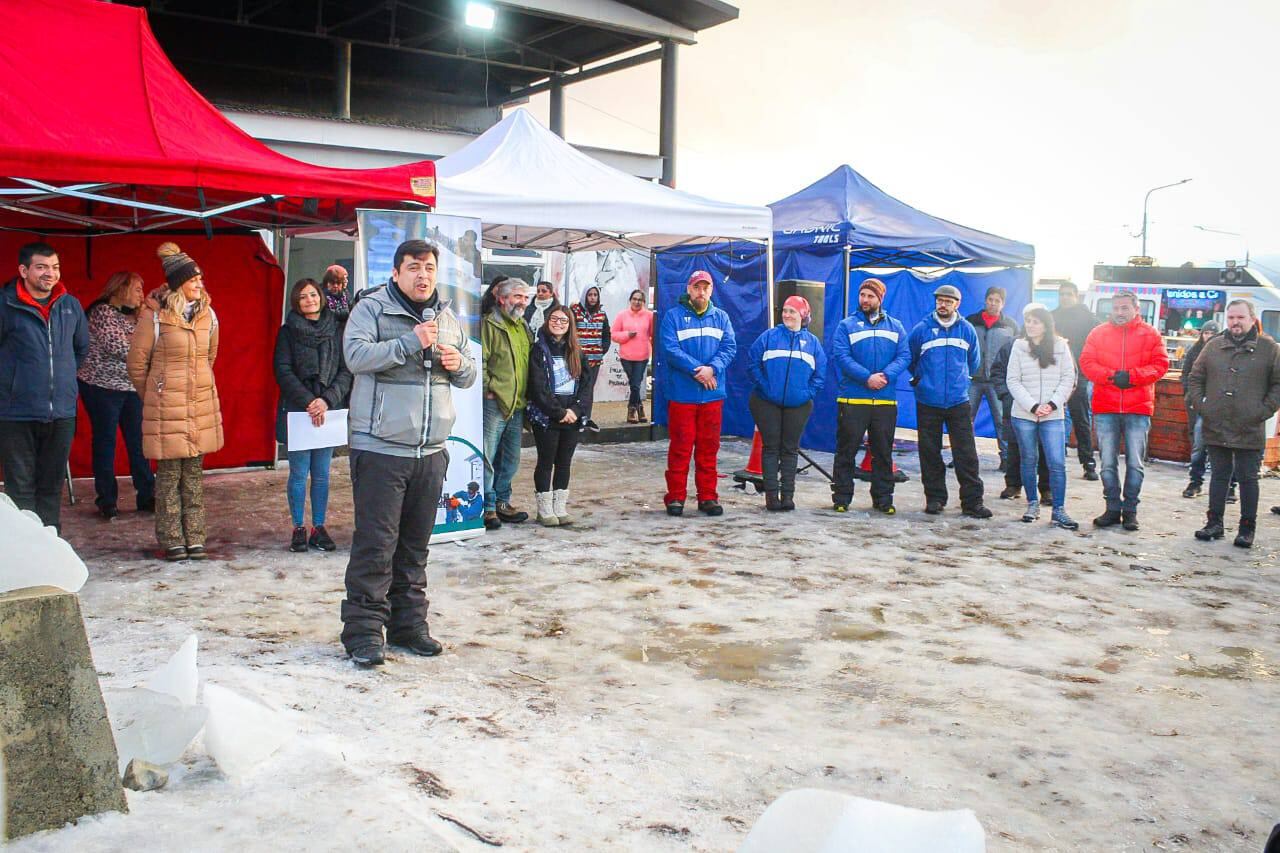 Tolhuin: premiación del 11° Festival de Esculturas en Hielo