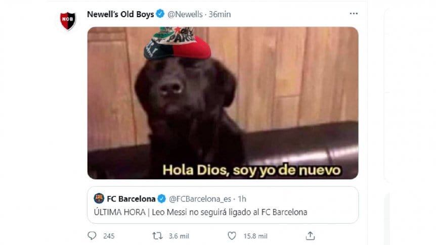 Los mejores memes tras el anuncio del Barcelona sobre la no renovación de Lionel Messi