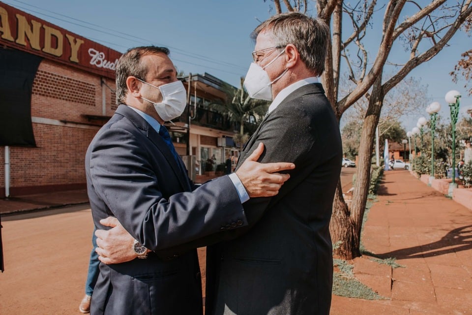 El Gobernador de la provincia presidió el aniversario N°85 de la ciudad de Colonia Wanda.