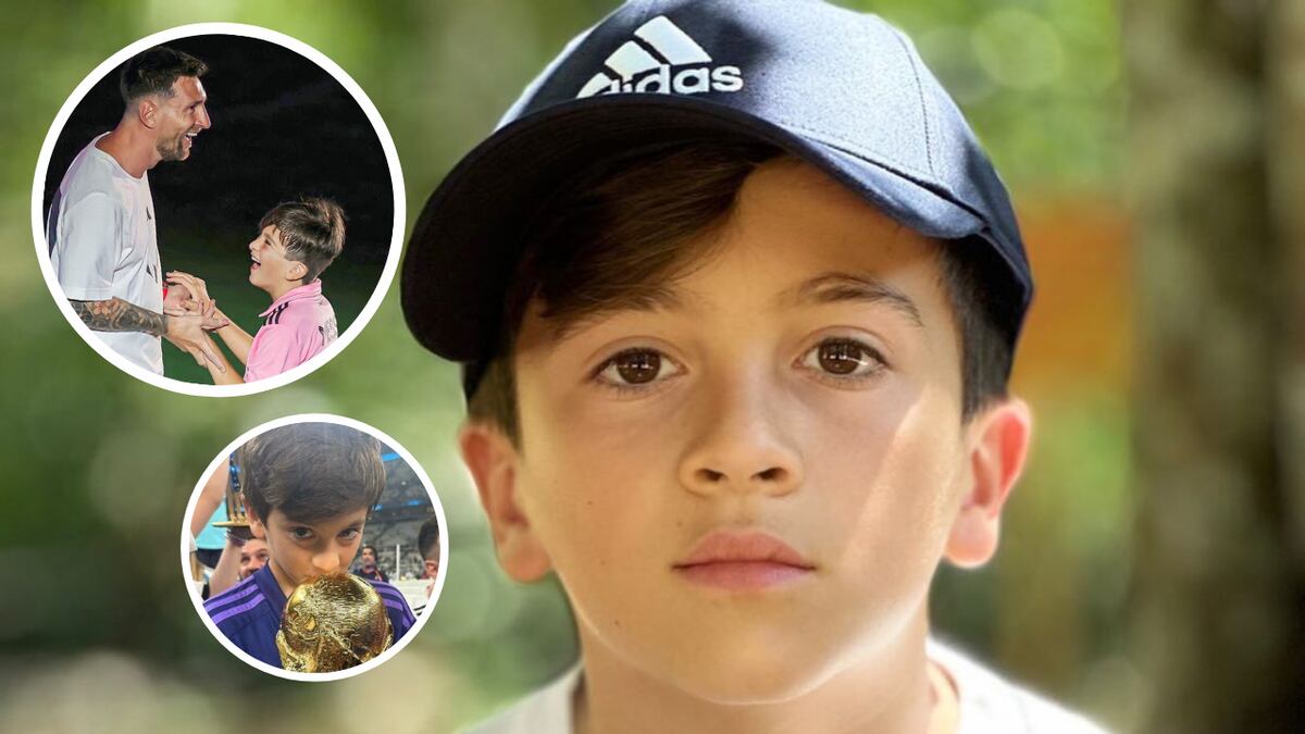 A la cancha como papá: Thiago Messi se suma al Sub-12 del Inter Miami