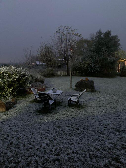 Tunuyán y su primera nevada 2023.