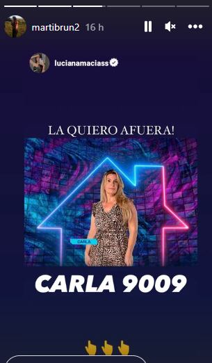 La novia de Williams y la de "Manzana" de Gran Hermano 2024 hacen campaña contra Carla