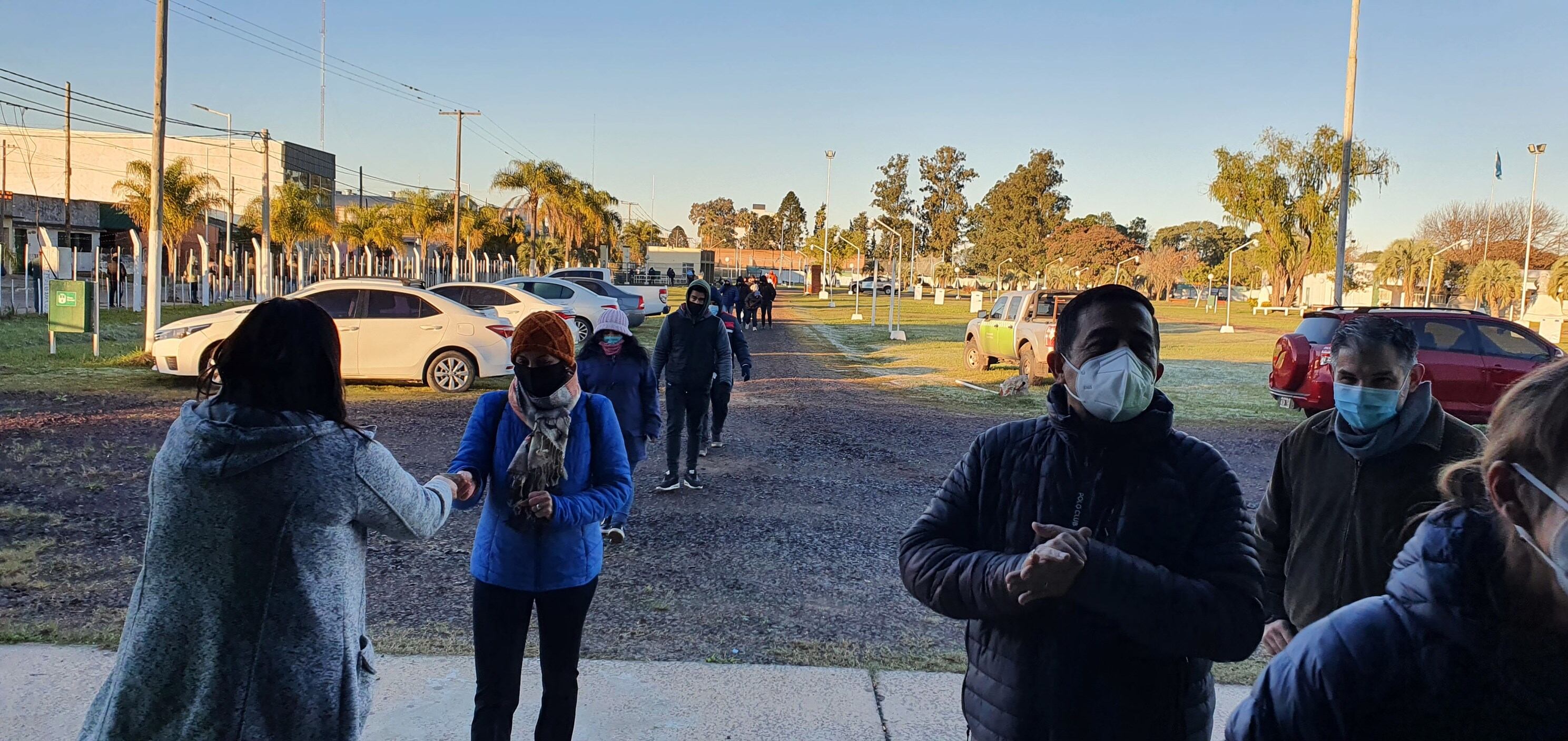 Las autoridades comunales goyanas informaron que se aplicaron hasta el momento 67 dosis anticovid-19.