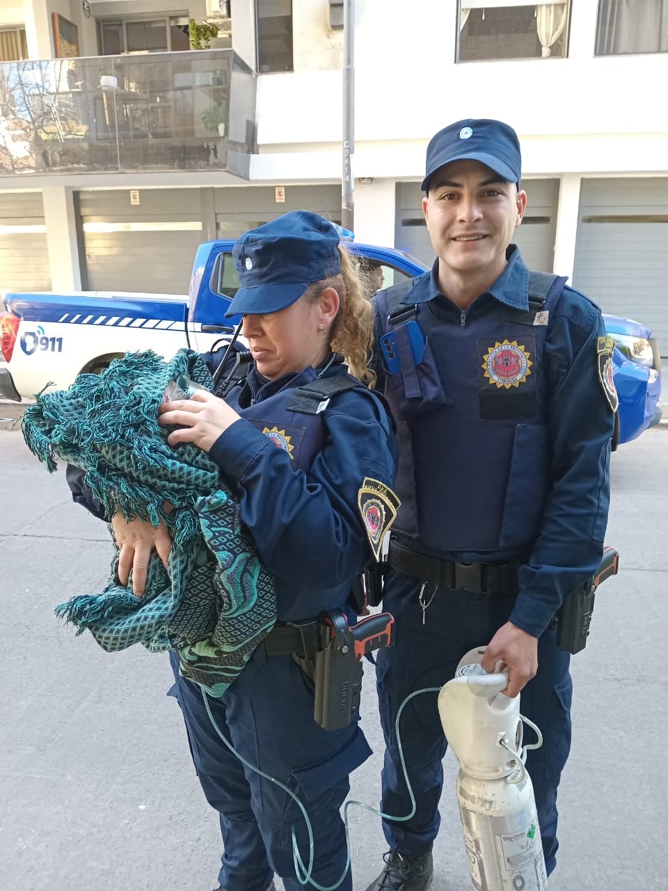 El recién nacido recibió oxígeno y fue trasladado a la Maternidad Provincial de Córdoba.