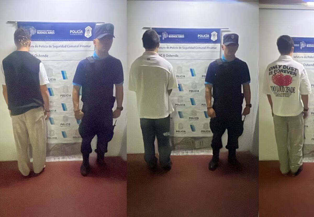 Tres rugbiers cordobeses fueron detenidos por atacar a golpes a otros jóvenes en Pinamar