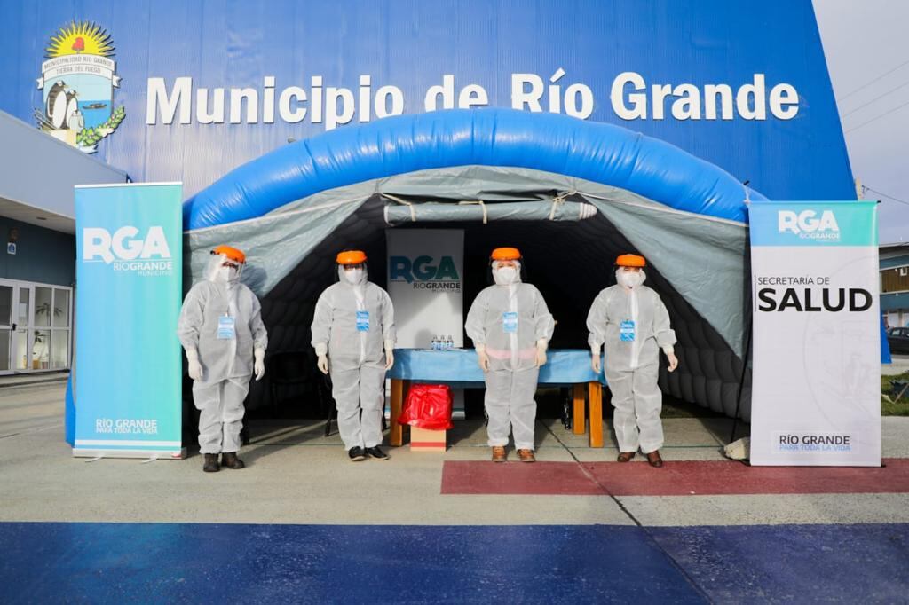 Campaña de hisopados intensivos en Río Grande.