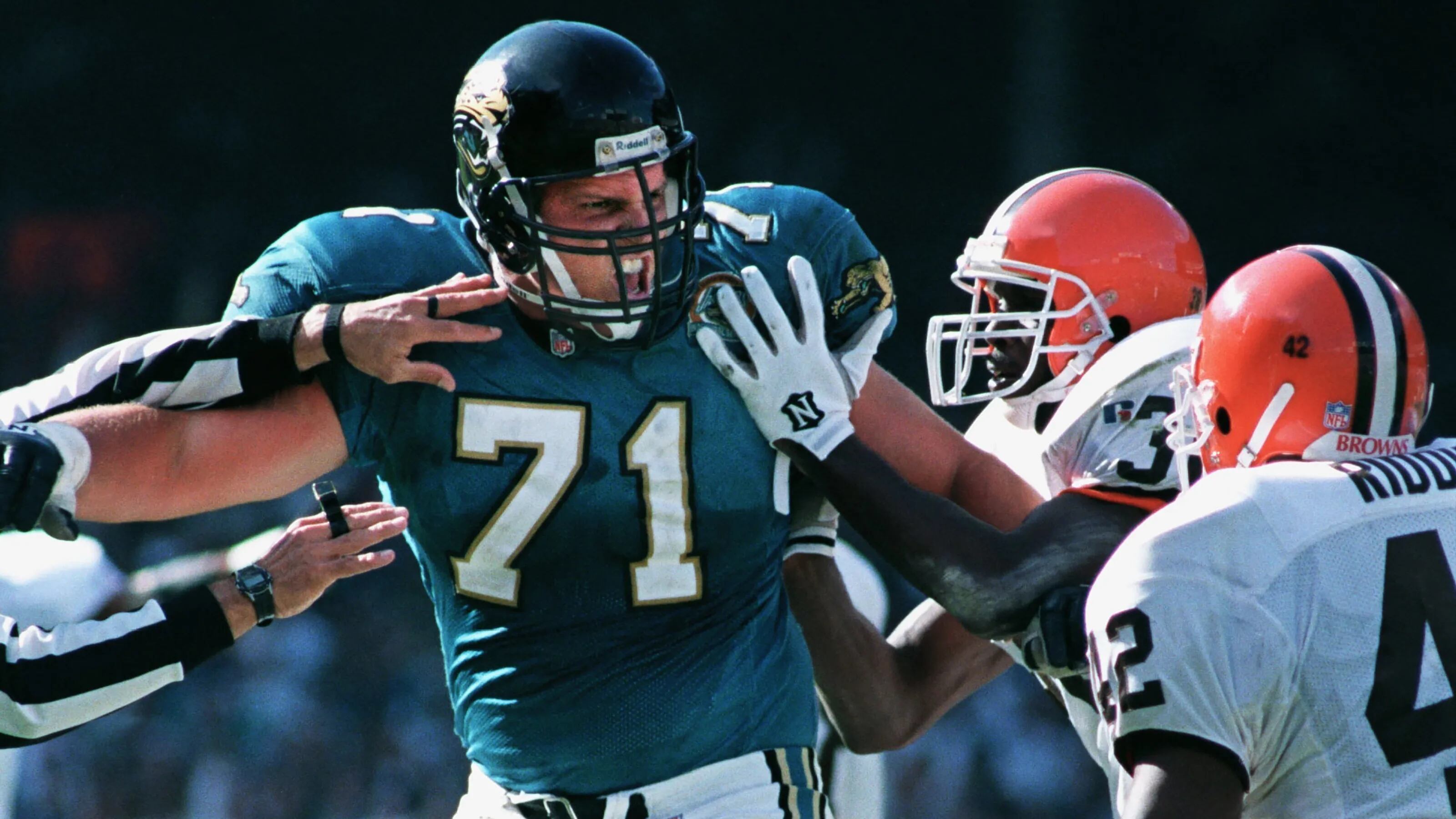 Tony Boselli en su epoca de jugador