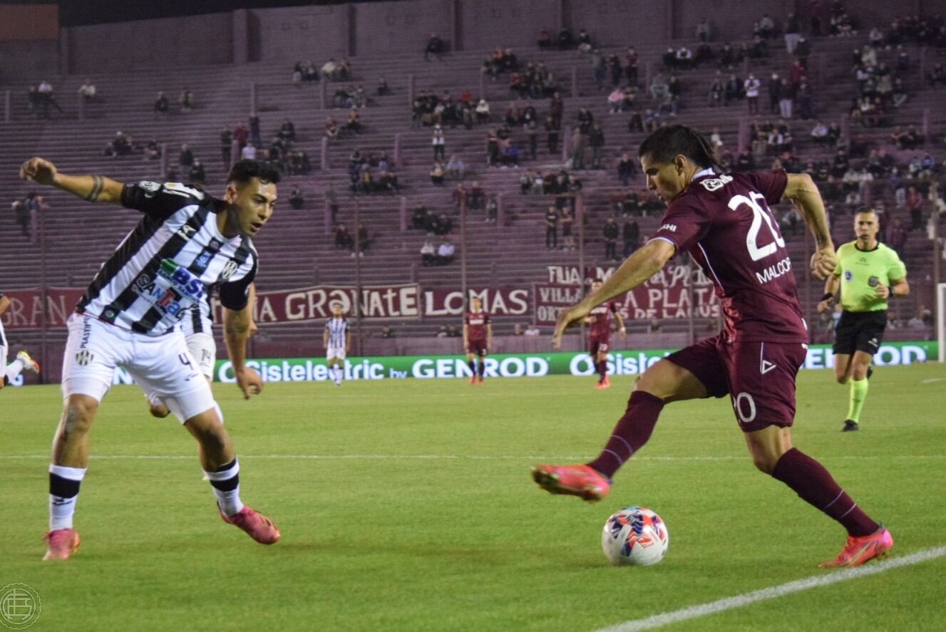 Por la fecha 14 de la Liga Profesional, Lanús se enfrentó a Central Córdoba. (Twitter @clublanus)