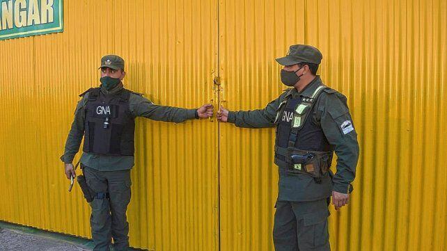 La avioneta fue encontrada en un hangar de Concordia.