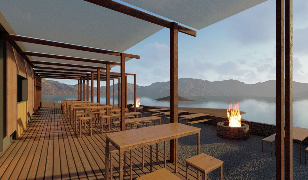 Abrirán un nuevo patio cervecero en la bajada a playa de Potrerillos en febrero de 2023.