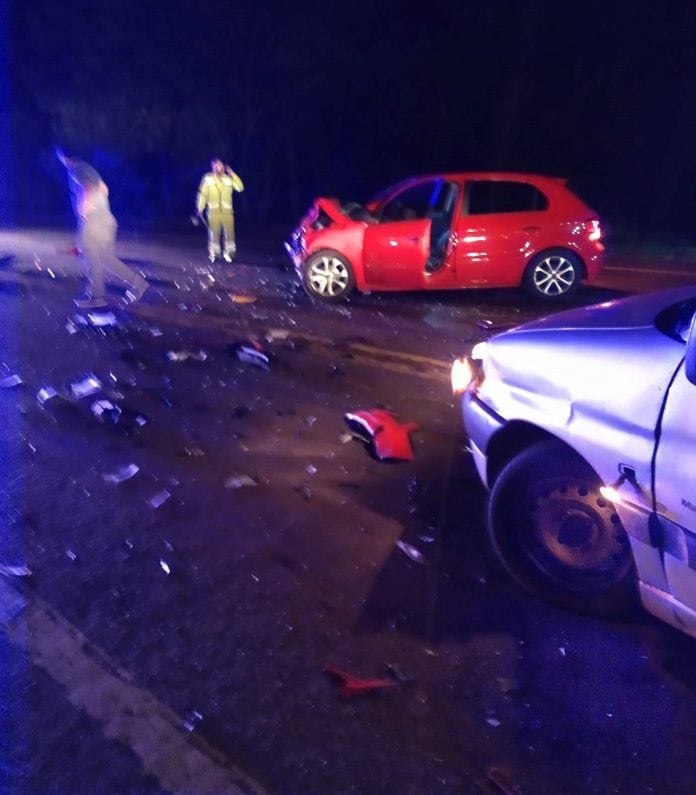 Doce personas heridas en un accidente vial en Eldorado tras un choque múltiple.