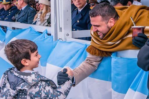 Desfile en Ushuaia (foto archivo)   - 