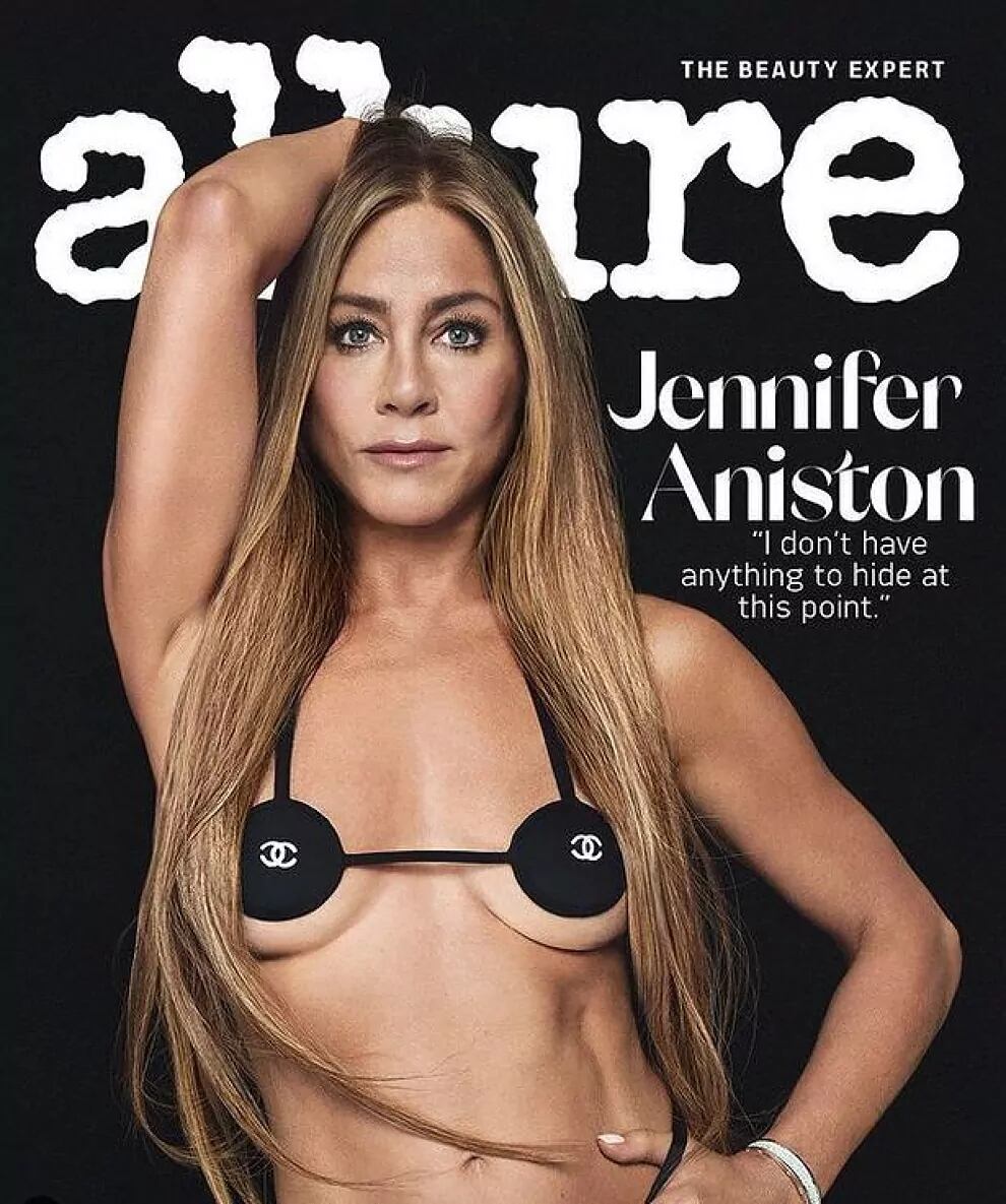 Jennifer Aniston para la revista Allure.