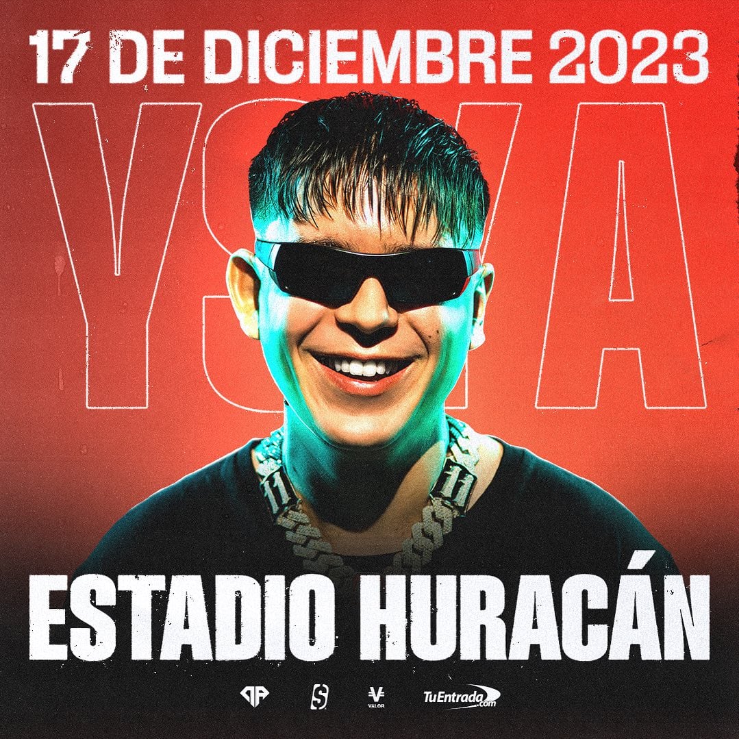 Ysy A se presentará en el estadio de Huracán el 17 de diciembre