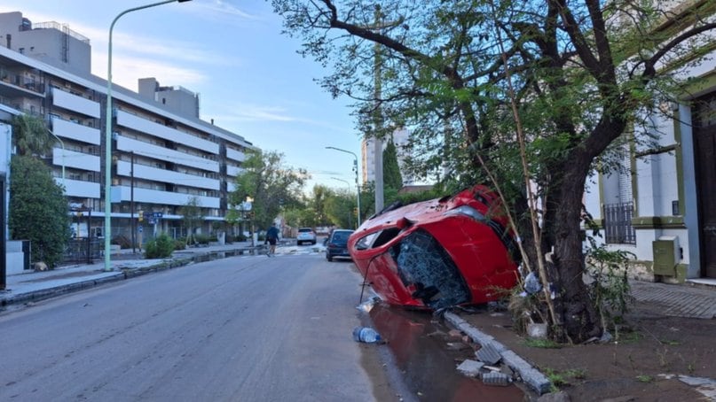 Bahía Blanca. Imágenes de cómo quedó la situación tras el temporal (Gentileza La Nueva).