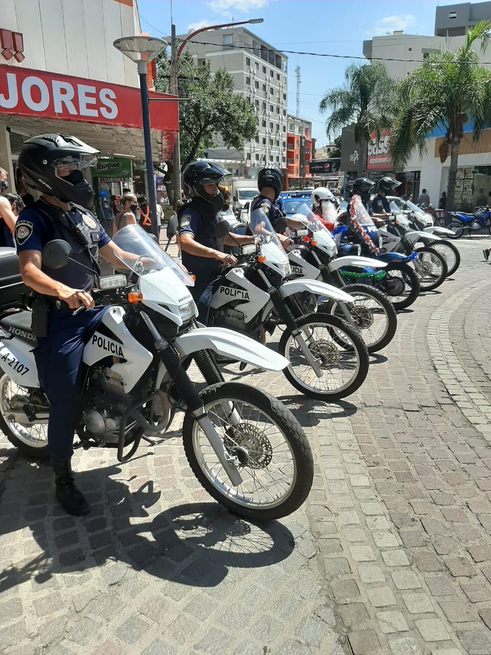 "Operativo Víspera de Navidad" en Villa Carlos Paz.