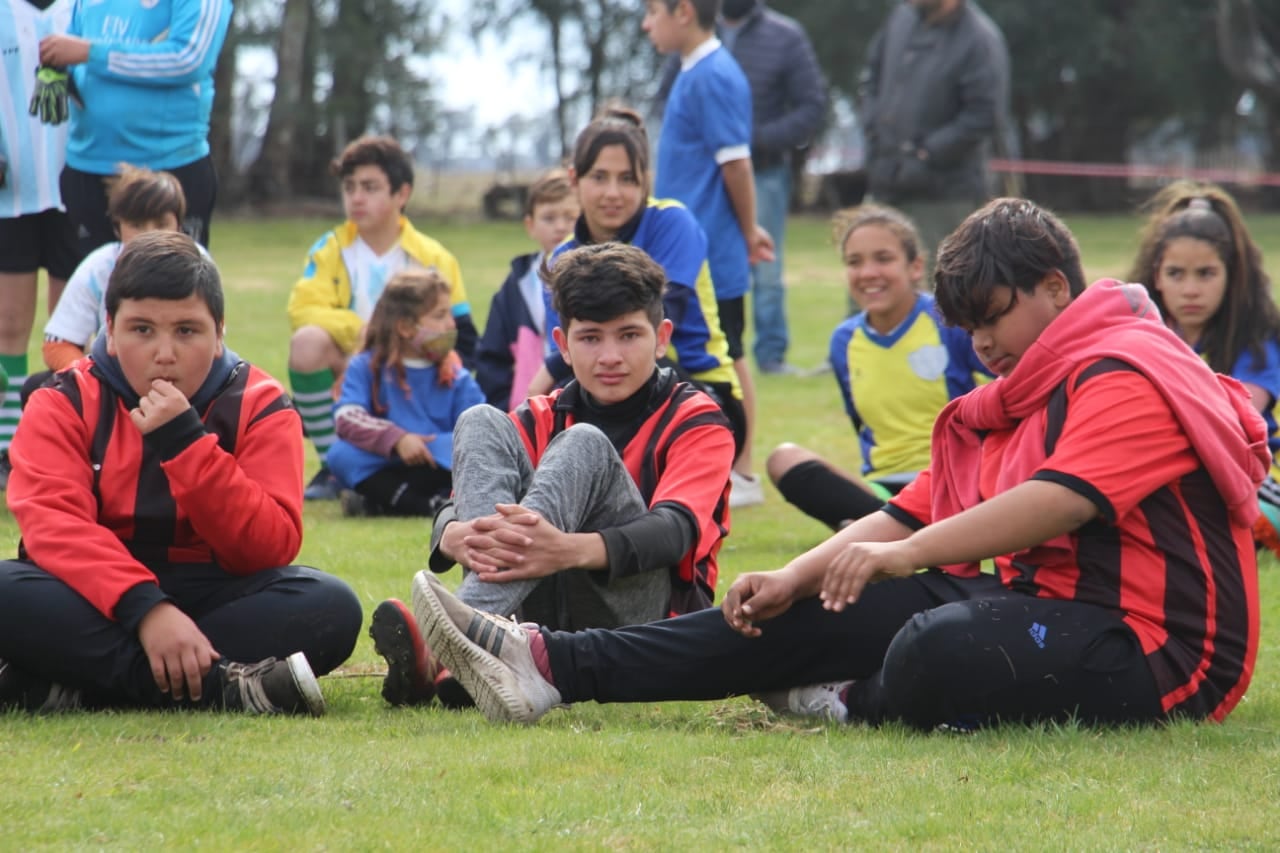 Encuentro barrial de fútbol infantil