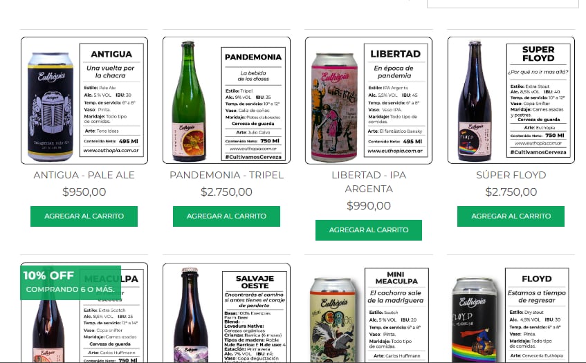 Fue premiada la cerveza Pale Ale, de la cervecería Euthòpia de Trevelin.