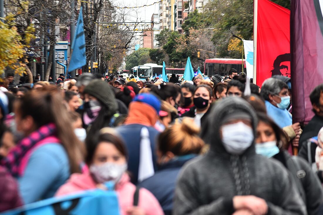 El caso de Soledad se hizo viral en la última marcha piquetera. 