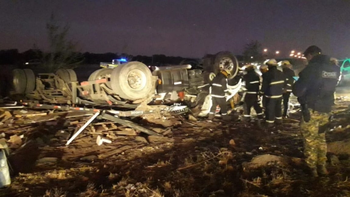 Fatal accidente en la Autopista de las Serranías Puntanas de San Luis