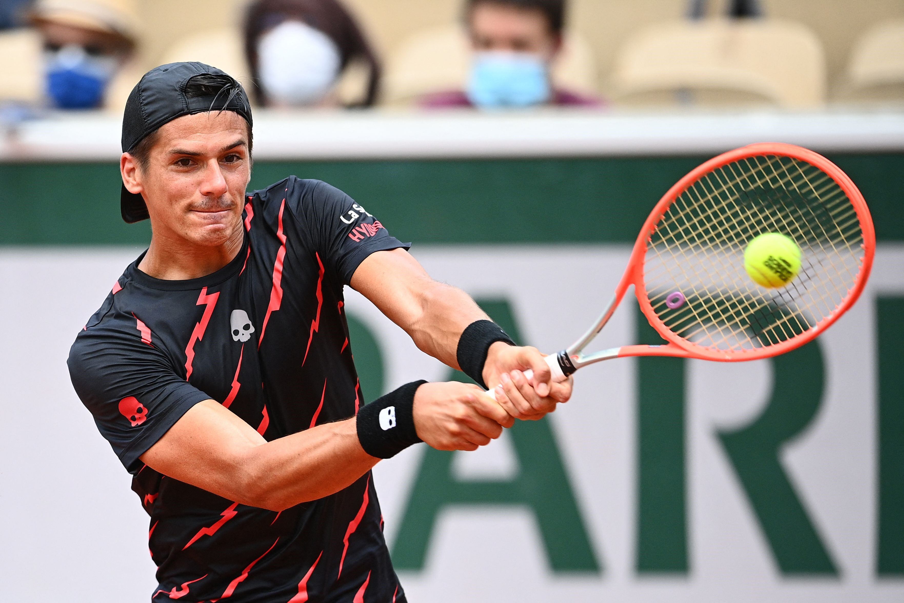 Federico Coria quedó eliminado de Roland Garros 2021.