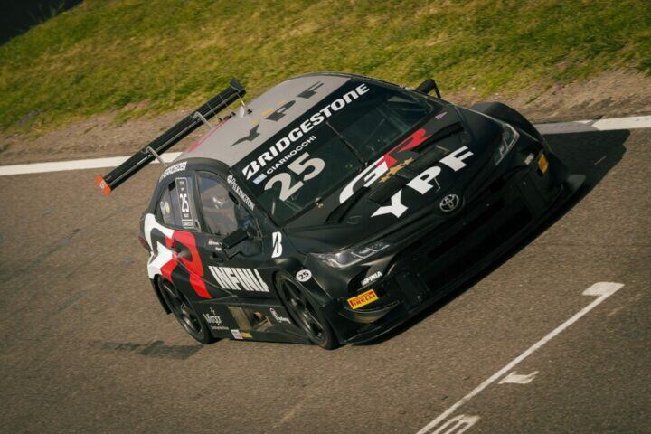 Marcelo Ciarrocchi, cuarto este domingo en el Cabalén con Toyota.