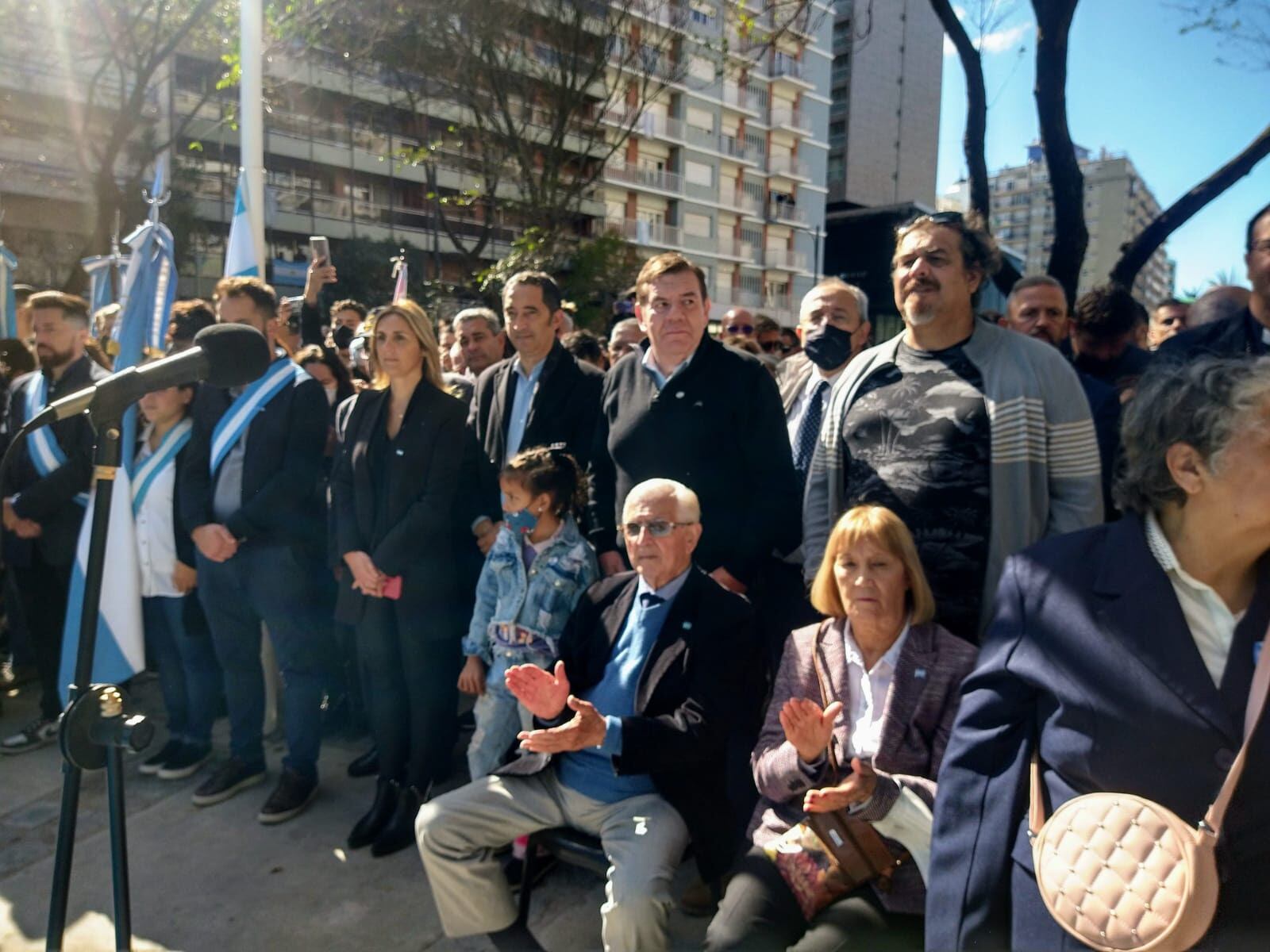 Contó con la presencia de autoridades municipales, organizaciones sociales y excombatientes.