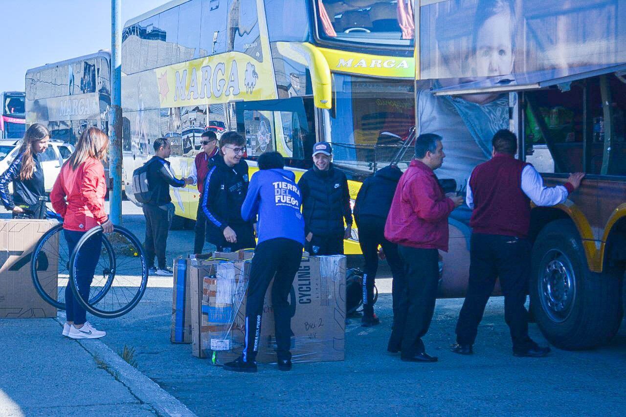 La delegación fueguina participa de los Juegos Binacionales de la Araucanía