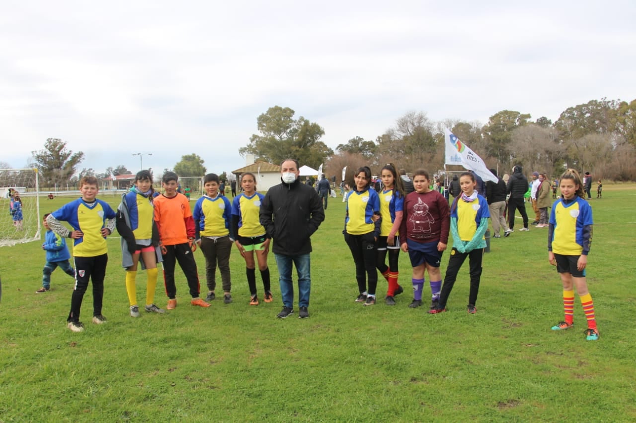 Encuentro barrial de fútbol infantil